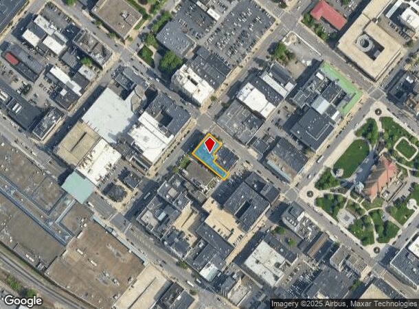  134 Wyoming Ave, Scranton, PA Parcel Map