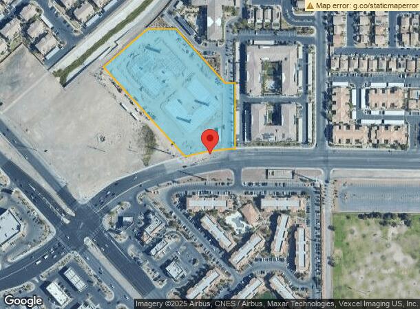  6460 E Russell Rd, Las Vegas, NV Parcel Map