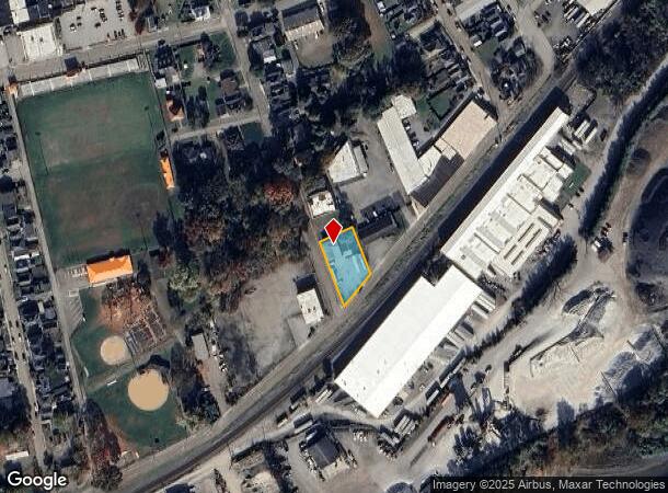 913 Railroad St, Springdale, PA Parcel Map