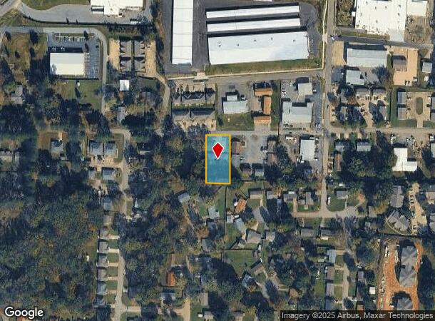 1103 W Myrtle St, Cabot, AR Parcel Map