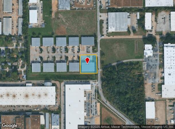  5603 Campbell Rd, Houston, TX Parcel Map