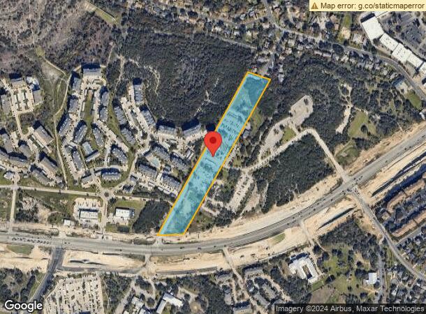  7748 Highway 290 W, Austin, TX Parcel Map