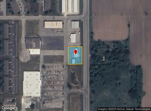  1821 N Shawano St, New London, WI Parcel Map