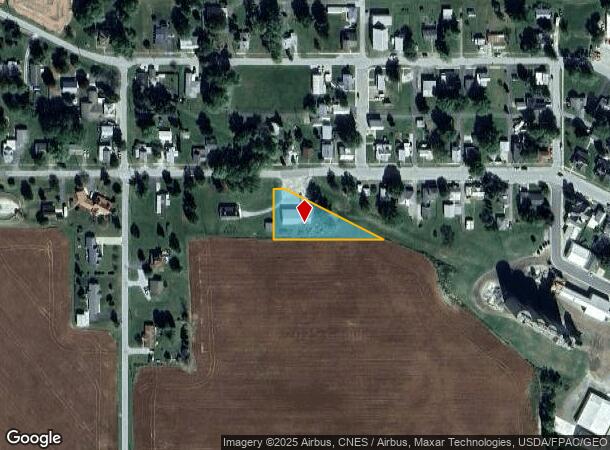  207 W Main St, Vanlue, OH Parcel Map