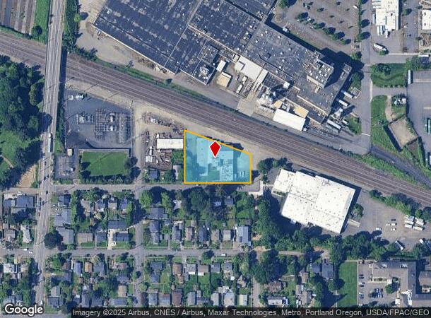  55 Ne Farragut St, Portland, OR Parcel Map