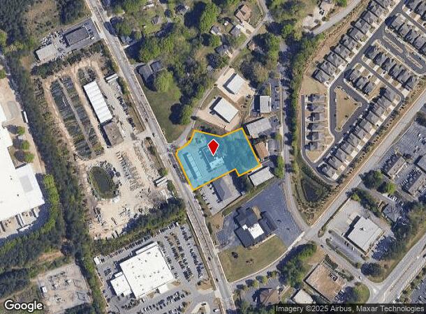 4545 S Lee St, Buford, GA Parcel Map