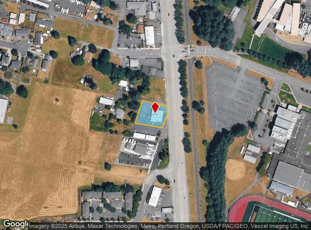 51911 Columbia River Hwy, Scappoose, OR Parcel Map