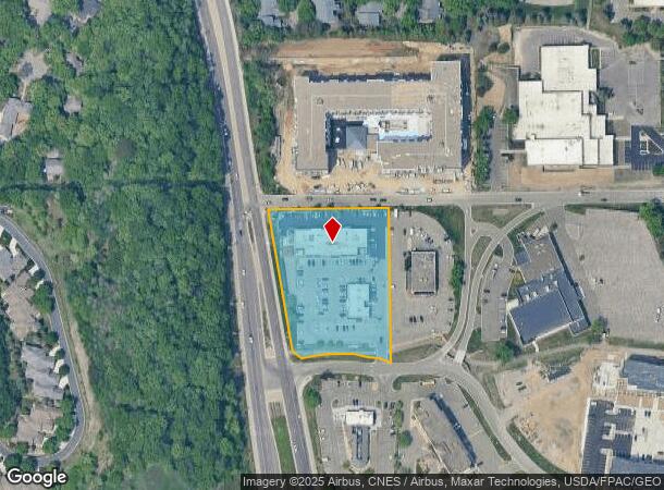  6001 Shady Oak Rd S, Hopkins, MN Parcel Map