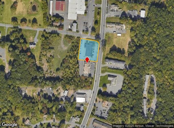  627 College Hwy, Southwick, MA Parcel Map