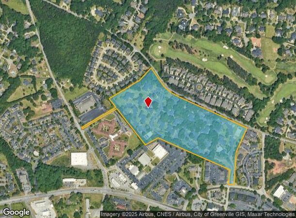  150 Oak Ridge Pl, Greenville, SC Parcel Map