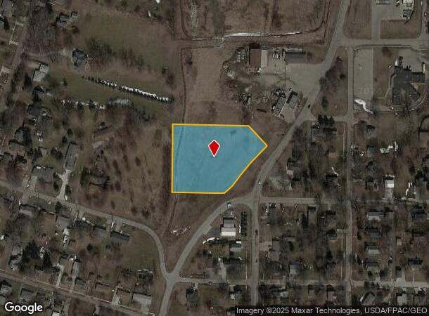  812 N Walnut St, Avoca, IA Parcel Map