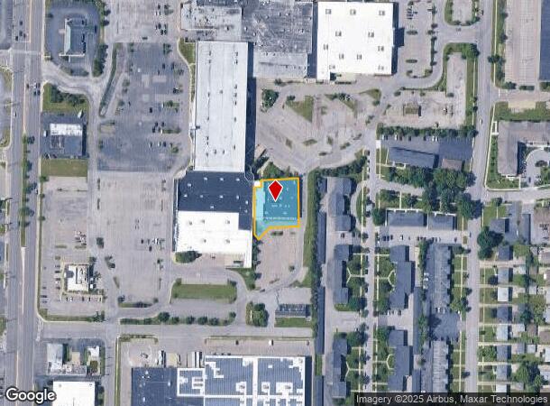 1185 Niagara Falls Blvd, Buffalo, NY Parcel Map