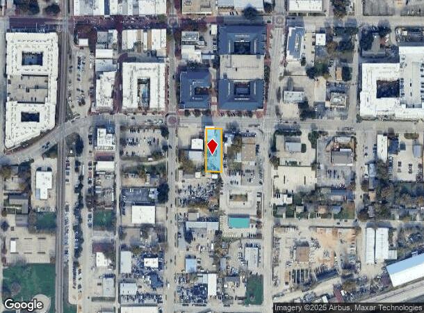  1104 14Th St, Plano, TX Parcel Map