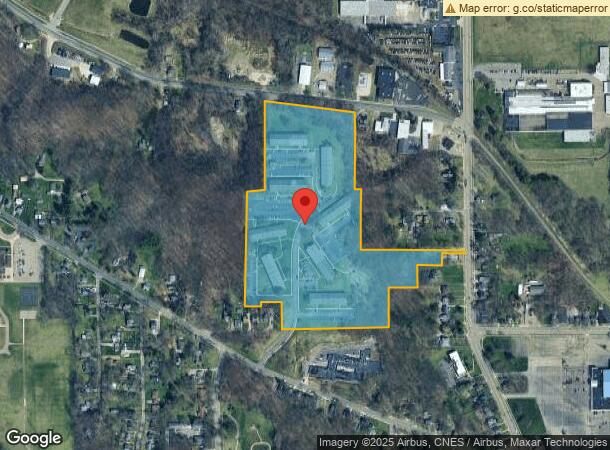  1429 Rockledge Ct, Kalamazoo, MI Parcel Map