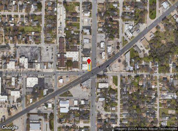  701 N Riverside Dr, Fort Worth, TX Parcel Map