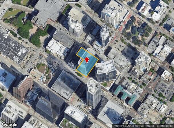 717 Texas St, Houston, TX Parcel Map