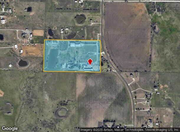 5001 Fm 2450, Krum, TX Parcel Map