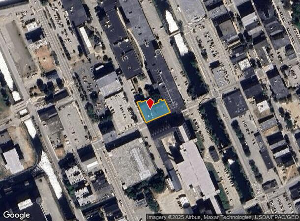 150 Mill St, Lewiston, ME Parcel Map