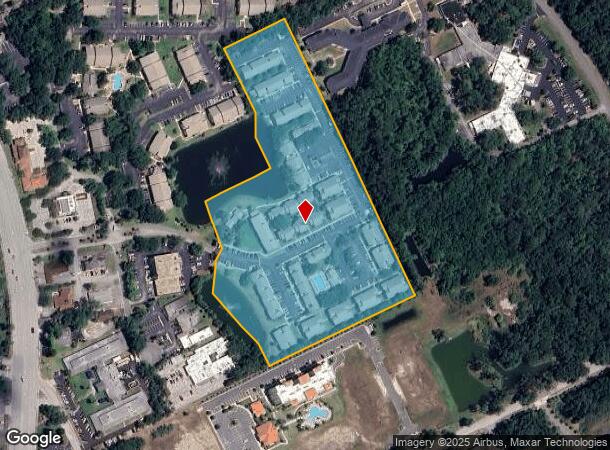  500 Shadow Lakes Blvd, Ormond Beach, FL Parcel Map