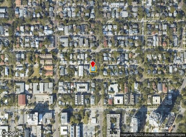  624 1St St N, Saint Petersburg, FL Parcel Map