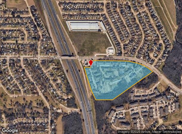 933 W Cartwright Rd, Mesquite, TX Parcel Map