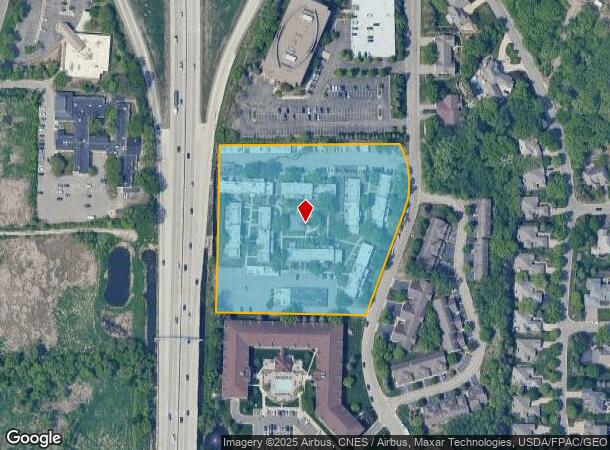  5100 Lincoln Dr, Minneapolis, MN Parcel Map