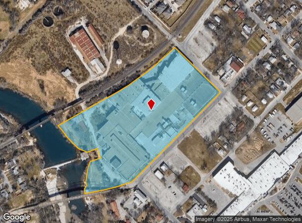  555 Porter St, New Braunfels, TX Parcel Map