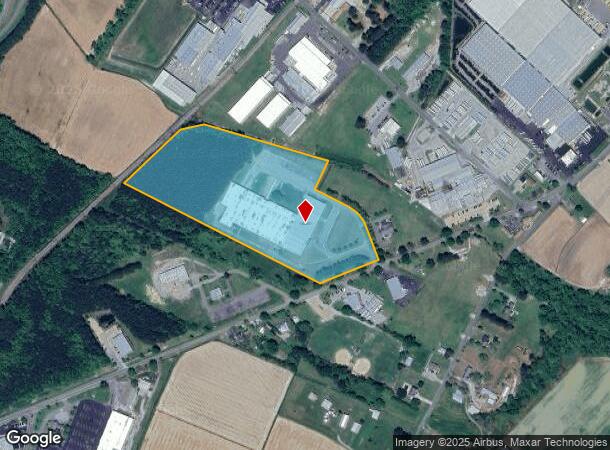  1389 N Broad St, Edenton, NC Parcel Map