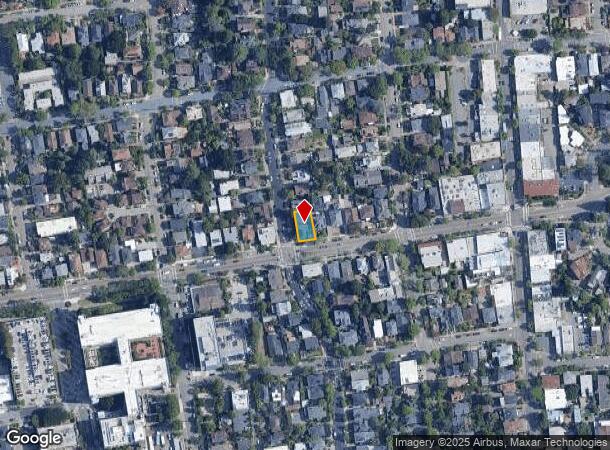 2933 Hillegass Ave, Berkeley, CA Parcel Map