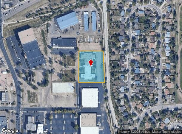 1785 N Academy Blvd, Colorado Springs, CO Parcel Map