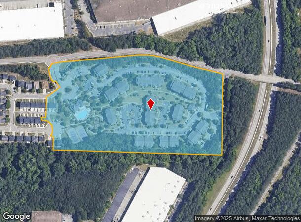  1104 Westchase Ln Sw, Atlanta, GA Parcel Map