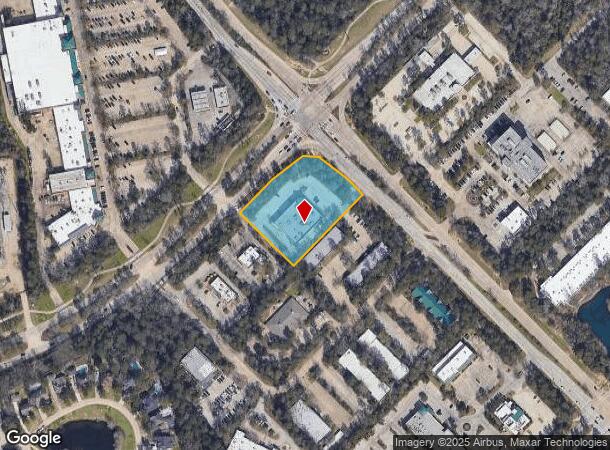 4585 Research Forest Dr, Spring, TX Parcel Map