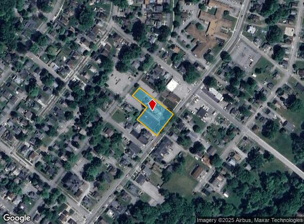  313 N Broad St, Grove City, PA Parcel Map