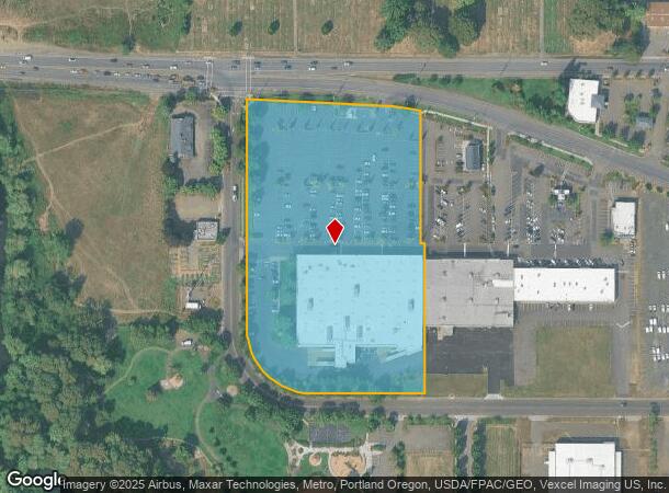 1500 Sw Oak St, Hillsboro, OR Parcel Map