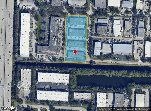8011 Monetary Dr, Riviera Beach, FL Parcel Map