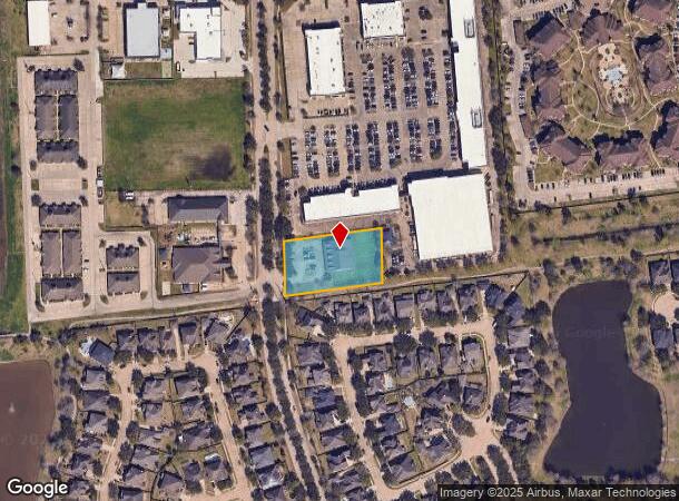 2045 Reflection Bay Dr, Pearland, TX Parcel Map