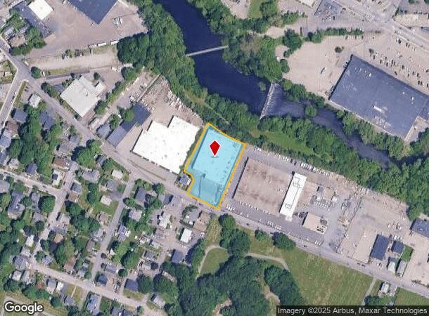 154 Calvary St, Waltham, MA Parcel Map