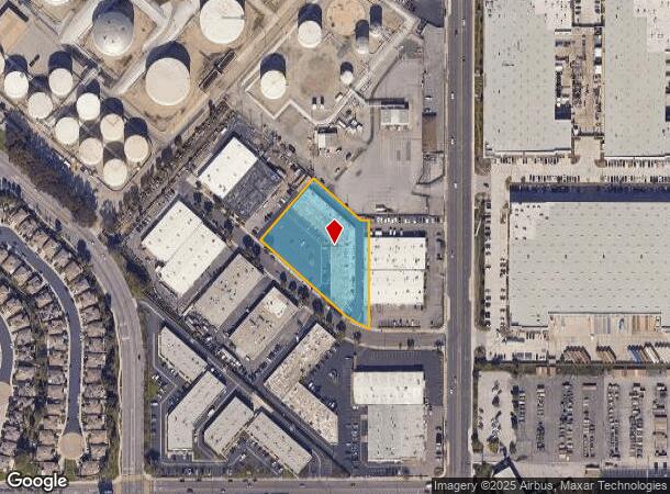  3281 Industry Dr, Signal Hill, CA Parcel Map