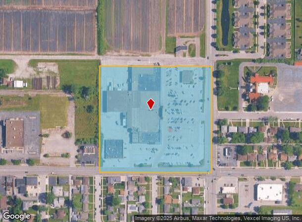  9632 Cline Ave, Highland, IN Parcel Map