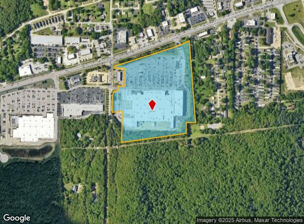 2875 W Martin Luther King Jr Blvd, Fayetteville, AR Parcel Map