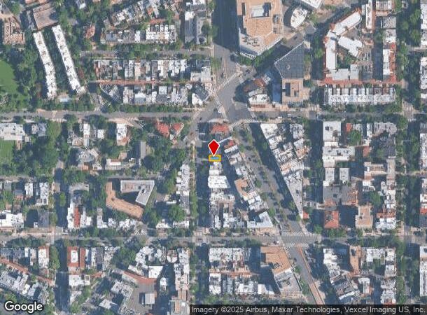  1729 21St St Nw, Washington, DC Parcel Map