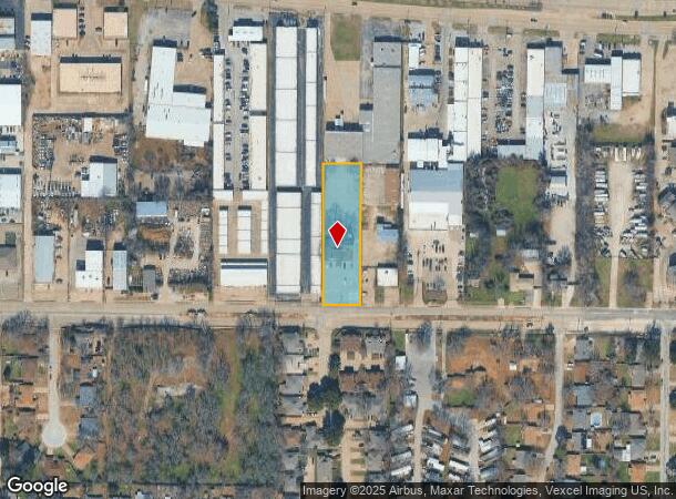  2005 W Arkansas Ln, Pantego, TX Parcel Map
