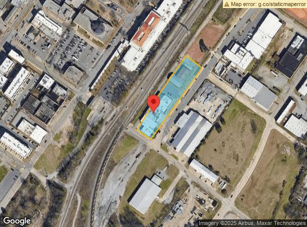 454 Terminal Ave, Macon, GA Parcel Map
