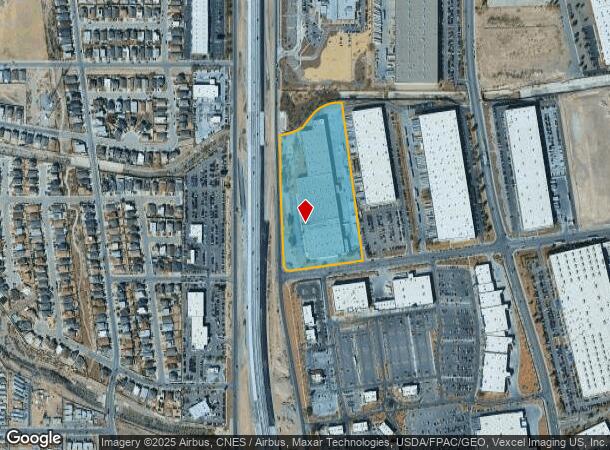  6500 N Desert Blvd, El Paso, TX Parcel Map