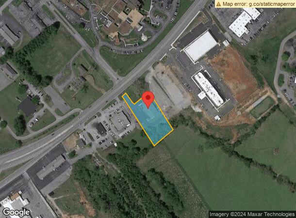  1524 Sparta St, Mcminnville, TN Parcel Map