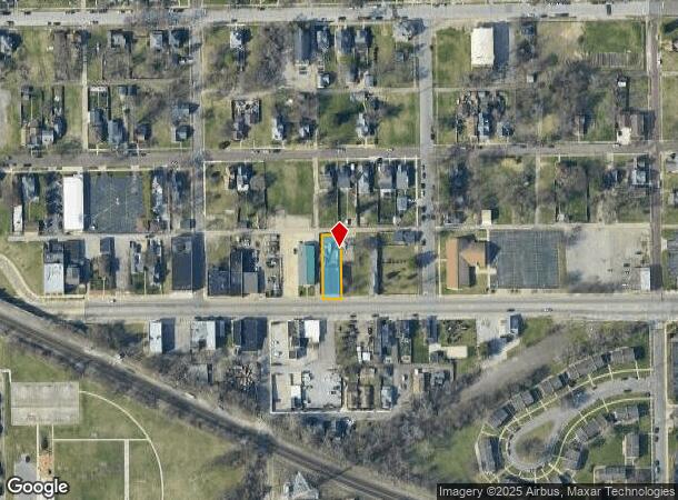  1117 W Western Ave, South Bend, IN Parcel Map