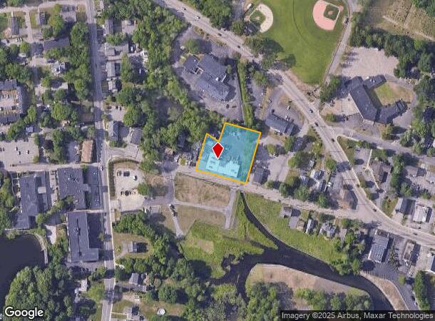 42 Commonwealth Ave, Attleboro Falls, MA Parcel Map