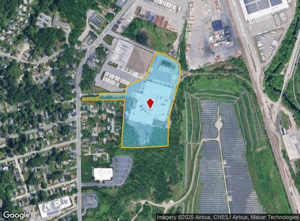  241 Greenwood St, Worcester, MA Parcel Map