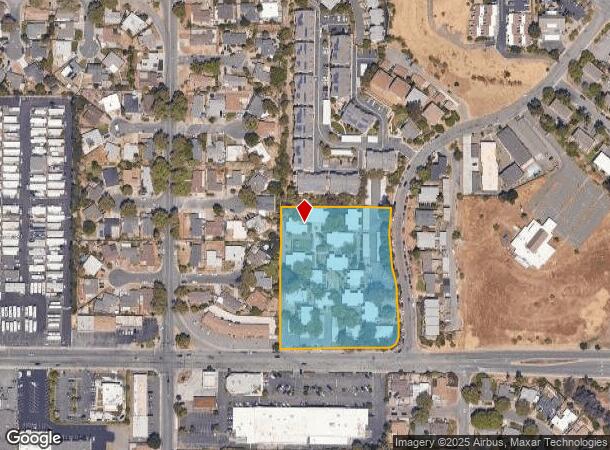 2646 Springs Rd, Vallejo, CA Parcel Map