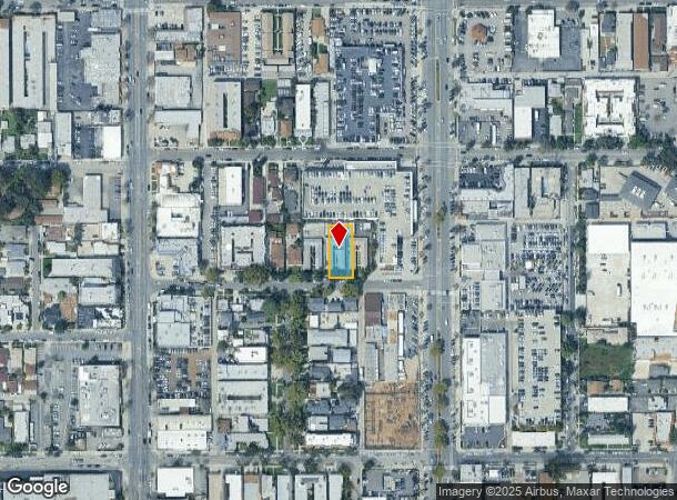  117 Magnolia Ave, Glendale, CA Parcel Map